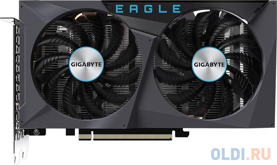 Видеокарта GigaByte nVidia GeForce RTX 3050 EAGLE OC 8192Mb видеокарта gigabyte nvidia geforce rtx 4060 eagle oc 8192mb