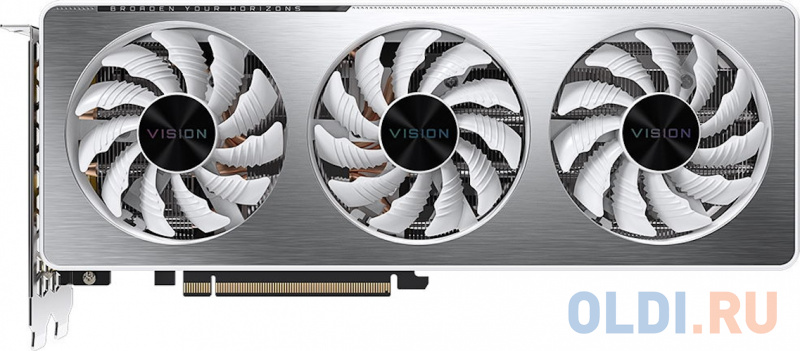 

Видеокарта GigaByte nVidia GeForce RTX 3060 Ti VISION OC LHR 8192Mb