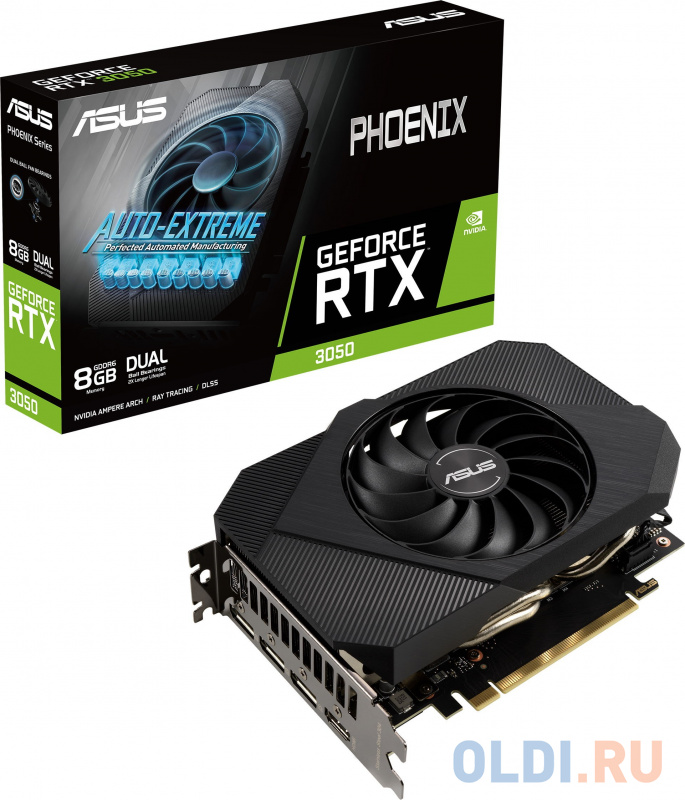 Видеокарта ASUS nVidia GeForce RTX 3050 Phoenix 8192Mb PH-RTX3050-8G фото