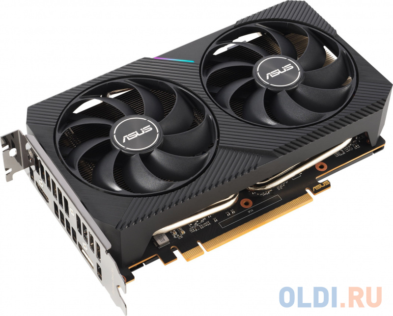 Видеокарта ASUS Radeon RX 6500 XT DUAL OC 4096Mb фото