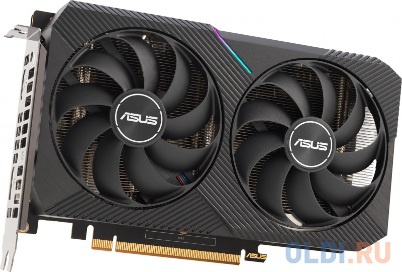 Видеокарта ASUS Radeon RX 6500 XT DUAL OC 4096Mb фото
