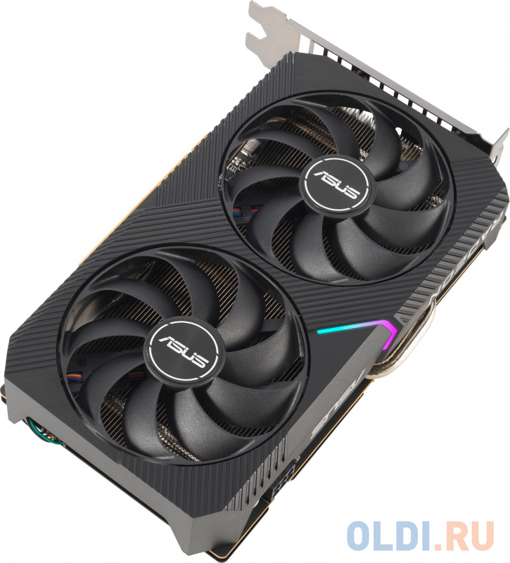 Видеокарта ASUS Radeon RX 6500 XT DUAL OC 4096Mb фото
