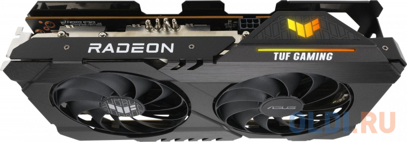 Видеокарта Asus PCI-E 4.0 TUF-RX6500XT-O4G-GAMING AMD Radeon RX 6500XT 4096Mb 64 GDDR6 2685/18000 HDMIx1 DPx1 HDCP Ret фото