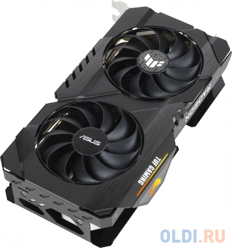 Видеокарта Asus PCI-E 4.0 TUF-RX6500XT-O4G-GAMING AMD Radeon RX 6500XT 4096Mb 64 GDDR6 2685/18000 HDMIx1 DPx1 HDCP Ret фото