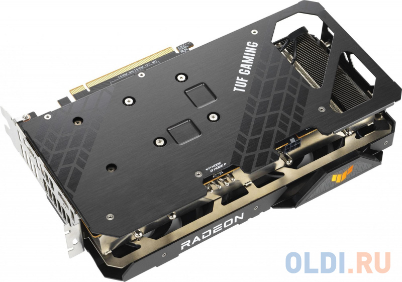 Видеокарта Asus PCI-E 4.0 TUF-RX6500XT-O4G-GAMING AMD Radeon RX 6500XT 4096Mb 64 GDDR6 2685/18000 HDMIx1 DPx1 HDCP Ret фото