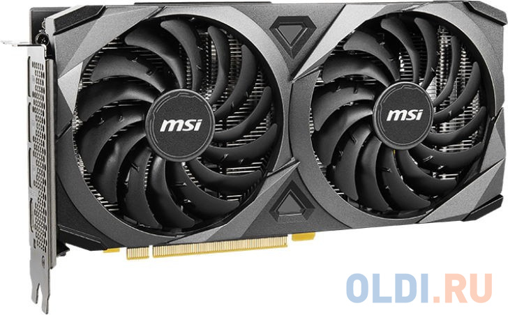Видеокарта MSI PCI-E 4.0 RTX 3050 VENTUS 2X 8G OC NVIDIA GeForce RTX 3050 8192Mb 128 GDDR6 1807/14000 HDMIx1 DPx3 HDCP Ret фото