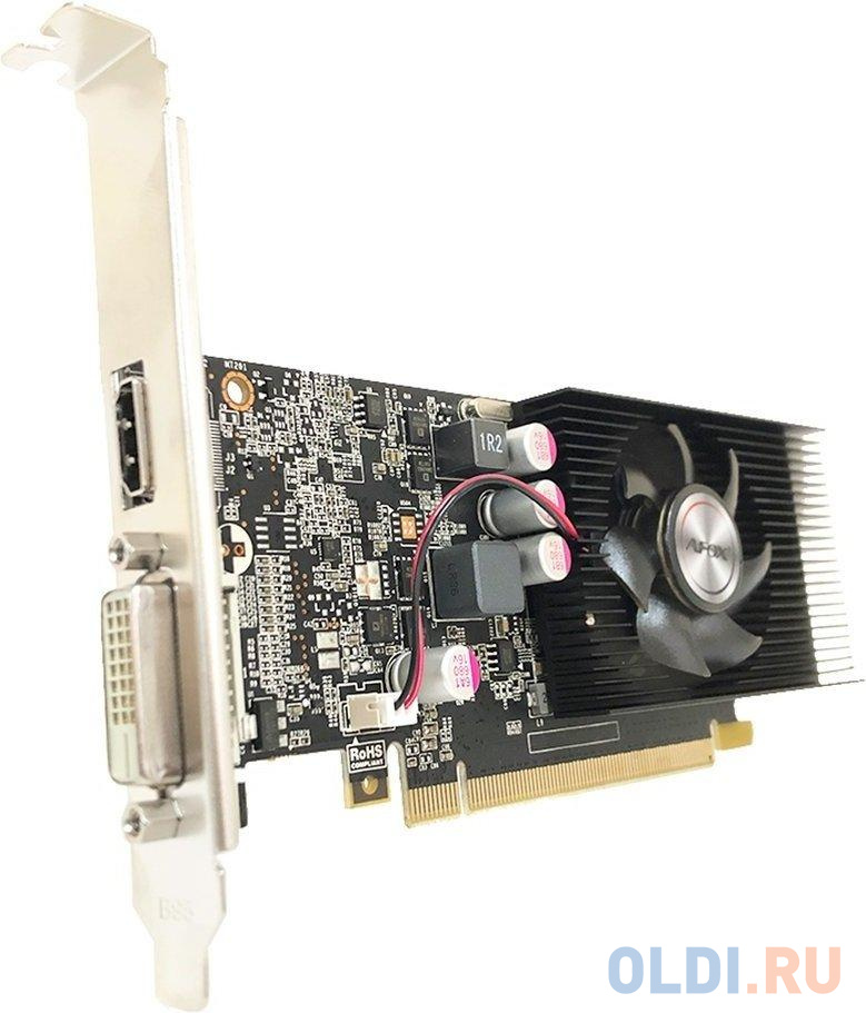 

Видеокарта Afox GeForce GT 1030 AF1030-2048D5L7-V2 2048 Мб