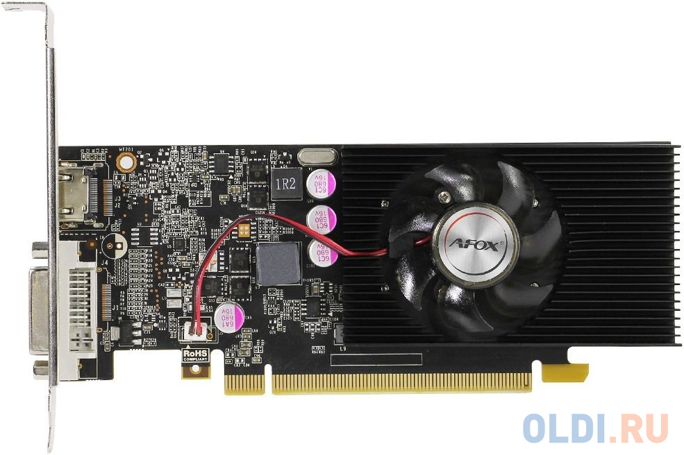 Видеокарта Afox GeForce GT 1030 AF1030-2048D5L7 2048Mb фото