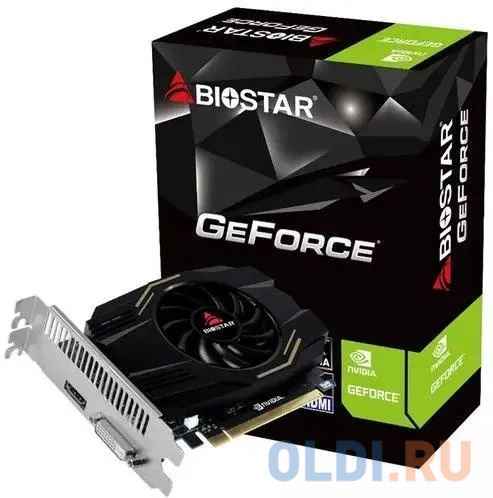 

Видеокарта BIOSTAR GeForce GT 1030 4096Mb ATX SINGLE FAN (VN1034TB46)