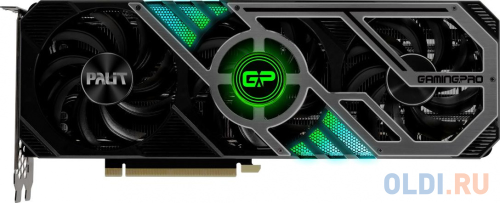 Видеокарта Palit nVidia GeForce RTX 3070 GAMINGPRO 8192Mb видеокарта palit nvidia geforce gt1030 2gb 64bit ddr4 dvi hdmi rtl nec103000646 1082f