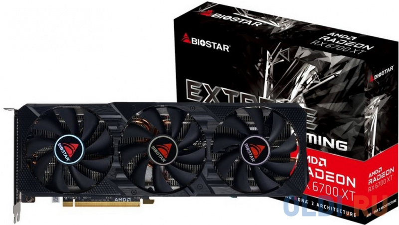 Видеокарта BIOSTAR Radeon RX 6700 XT VA67S6TML9 12288Mb