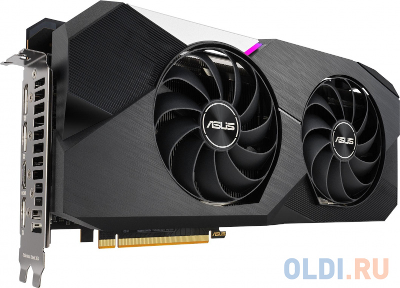 Видеокарта ASUS Radeon RX 6750 XT Dual OC 12288Mb фото
