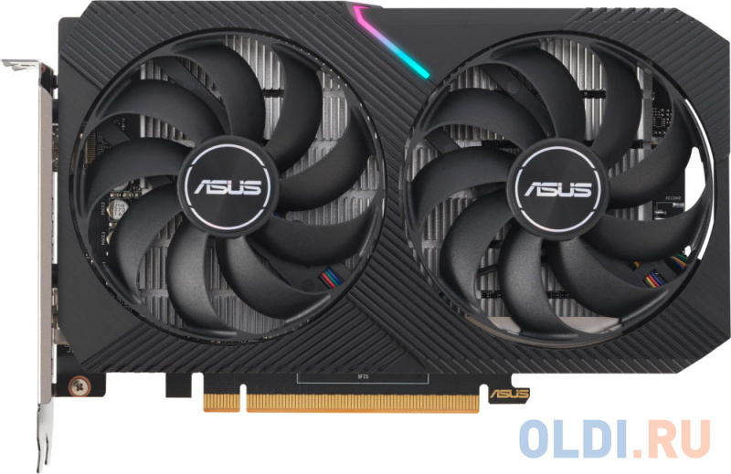 

Видеокарта ASUS Radeon RX 6400 DUAL 4096Mb