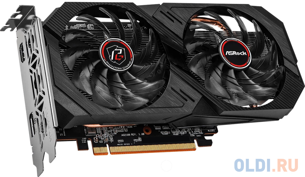 

RX6500XT Phantom Gaming D 4GB OC GDDR6 64-bit HDMI DP RTL (936777) RX6500XT PGD 4GO