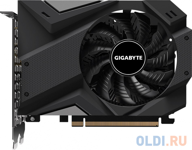 

Видеокарта Gigabyte PCI-E GV-N1656D6-4GD NVIDIA GeForce GTX 1650 4096Mb 128 GDDR6 1590/12000 DVIx1 HDMIx1 DPx1 HDCP Ret