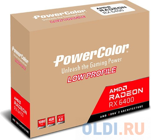 RX6400 Low Profile 4GB GDDR6 64bit HDMI DP (174110) RX6400 Low Profile 4GB GDDR6 64bit HDMI DP (174110) фото