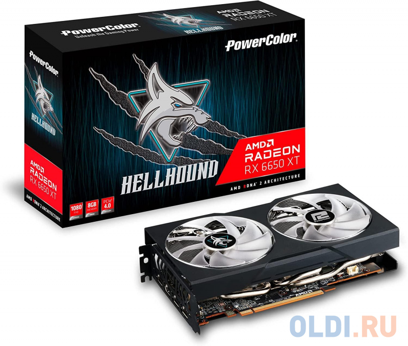 RX6650XT 8GB Hellhound GDDR6 128-bit HDMI DPx3 (174301) RX6650XT 8GB Hellhound GDDR6 128-bit HDMI DPx3 (174301) фото