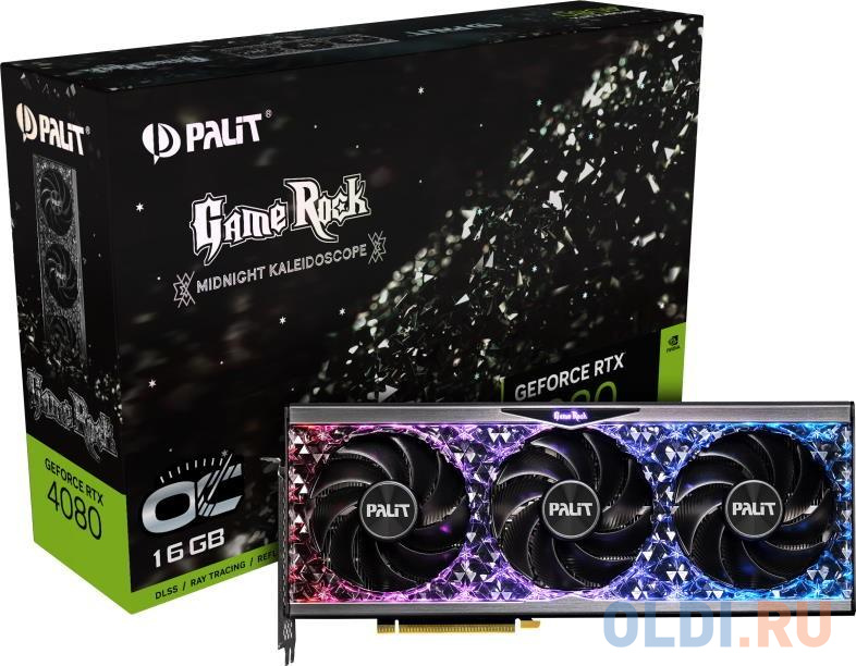 Видеокарта Palit nVidia GeForce RTX 4080 GameRock OC 16384Mb NED4080S19T2-1030G фото