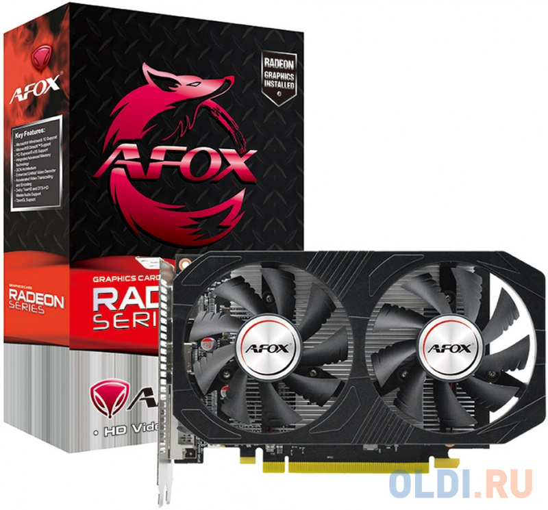 RX550 2GB GDDR5 128BIT DVI HDMI DP ATX SINGLE FAN RETAIL PACK фото