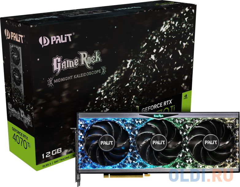 Видеокарта Palit nVidia GeForce RTX 4070 Ti GameRock 12288Mb фото