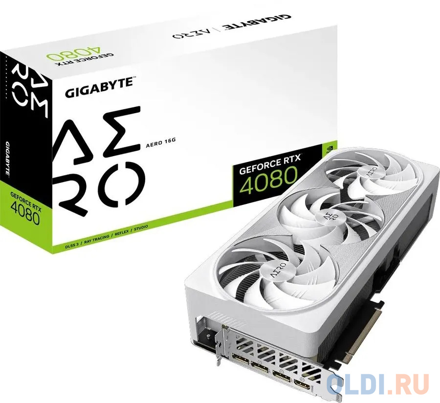 Видеокарта GigaByte nVidia GeForce RTX 4080 AERO 16384Mb фото