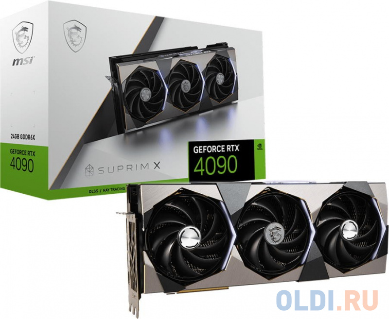 Видеокарта MSI nVidia GeForce RTX 4090 SUPRIM X 24576Mb фото