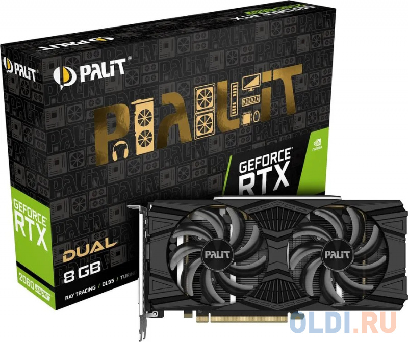 Видеокарта Palit nVidia GeForce RTX 2060 SUPER DUAL 8192Mb фото