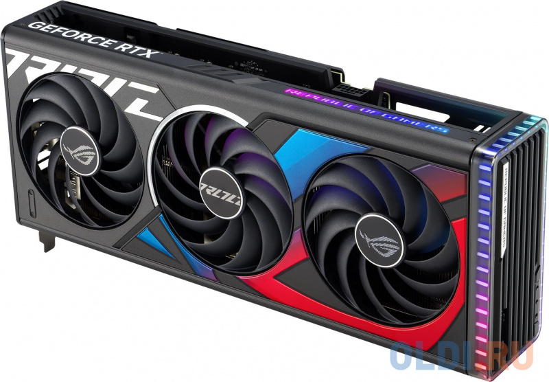 Видеокарта ASUS nVidia GeForce RTX 4070 Ti ROG Strix 12GB GDDR6X OC 12288Mb 90YV0II0-M0NA00 фото