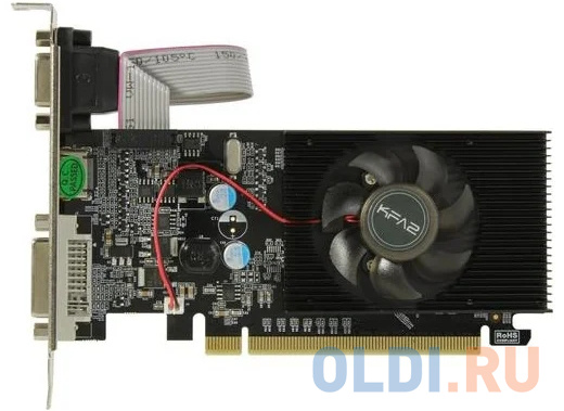 

Видеокарта PCIE16 210 1GB GDDR3 GT 210 1G D3 KFA2