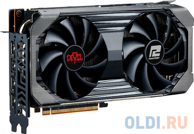Видеокарта PowerColor PCI-E 4.0 AXRX 6650XT 8GBD6-3DHE/OC AMD Radeon RX 6650XT 8192Mb 128 GDDR6 2523/17500 HDMIx1 DPx3 HDCP Ret Видеокарта PowerColor PCI-E 4.0 AXRX 6650XT 8GBD6-3DHE/OC AMD Radeon RX 6650XT 8192Mb 128 GDDR6 2523/17500 HDMIx1 DPx3 HDCP Ret фото