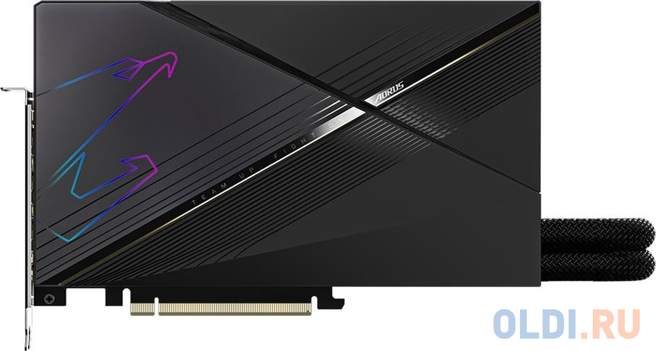 Видеокарта GigaByte nVidia GeForce RTX 4080 AORUS XTREME WATERFORCE 16384Mb GV-N4080AORUSX W-16GD
