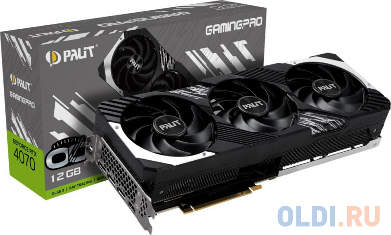Видеокарта Palit nVidia GeForce RTX 4070 GamingPro OC 12288Mb NED4070H19K9-1043A фото