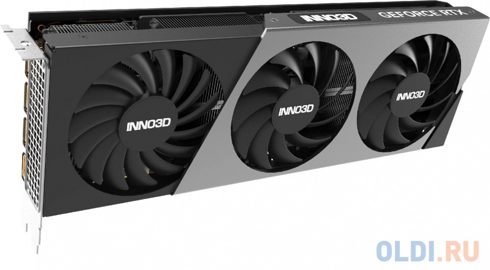 Видеокарта Inno3D nVidia GeForce RTX 4070 Ti X3 OC 12288Mb видеокарта msi nvidia geforce rtx 4070 gaming x slim 12288mb