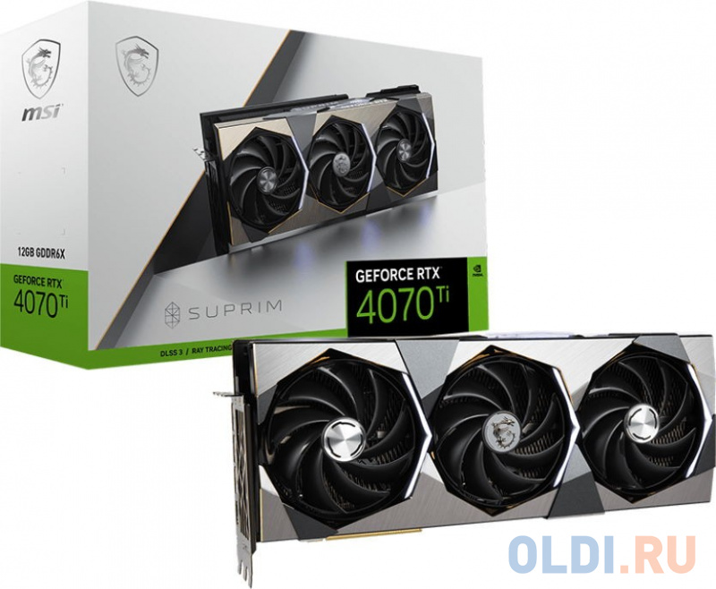 Видеокарта MSI nVidia GeForce RTX 4070 Ti SUPRIM 12288Mb фото