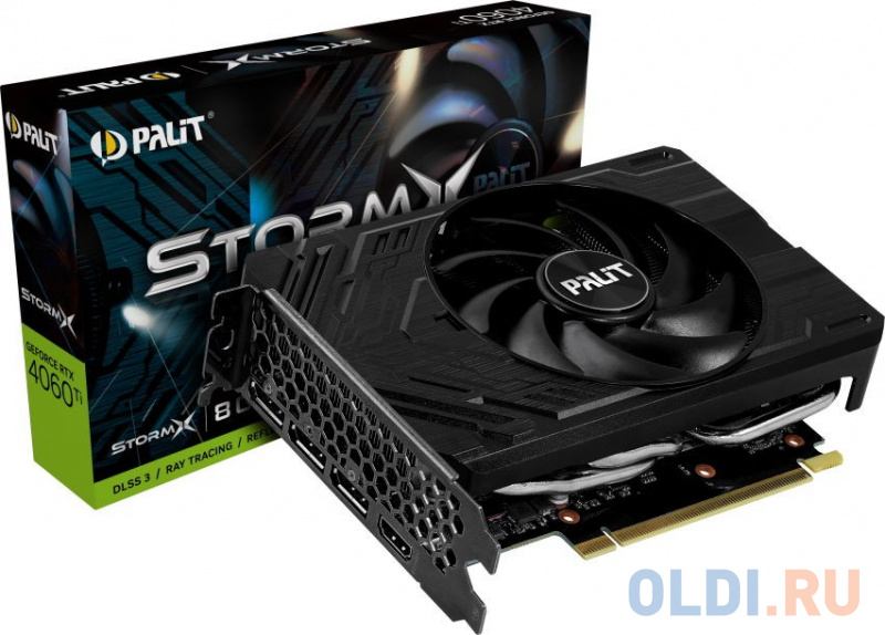 Видеокарта Palit nVidia GeForce RTX 4060 Ti StormX 8192Mb фото