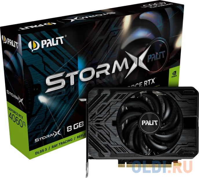 Видеокарта Palit nVidia GeForce RTX 4060 Ti StormX 8192Mb фото