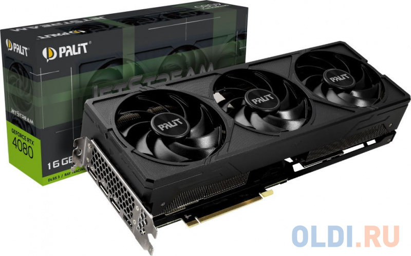 Видеокарта Palit nVidia GeForce RTX 4080 JetStream 16384Mb фото