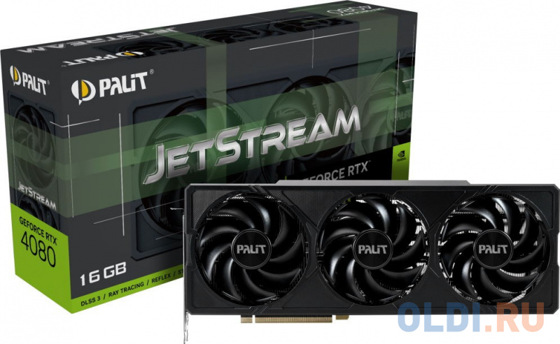Видеокарта Palit nVidia GeForce RTX 4080 JetStream 16384Mb фото