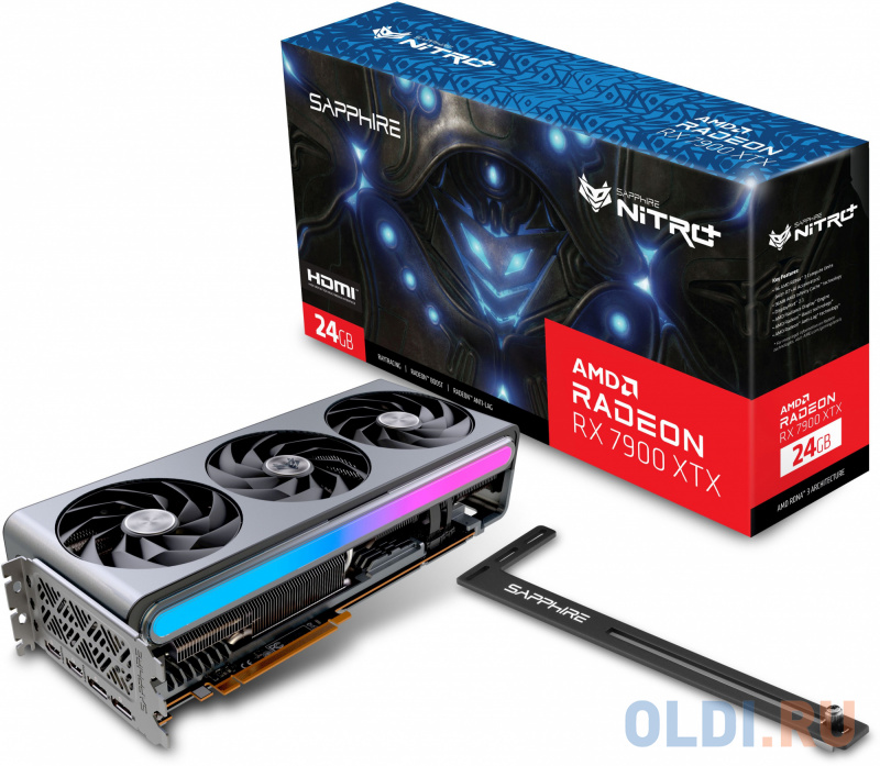 Видеокарта Sapphire Radeon RX 7900 XTX NITRO+ 24576 Мб