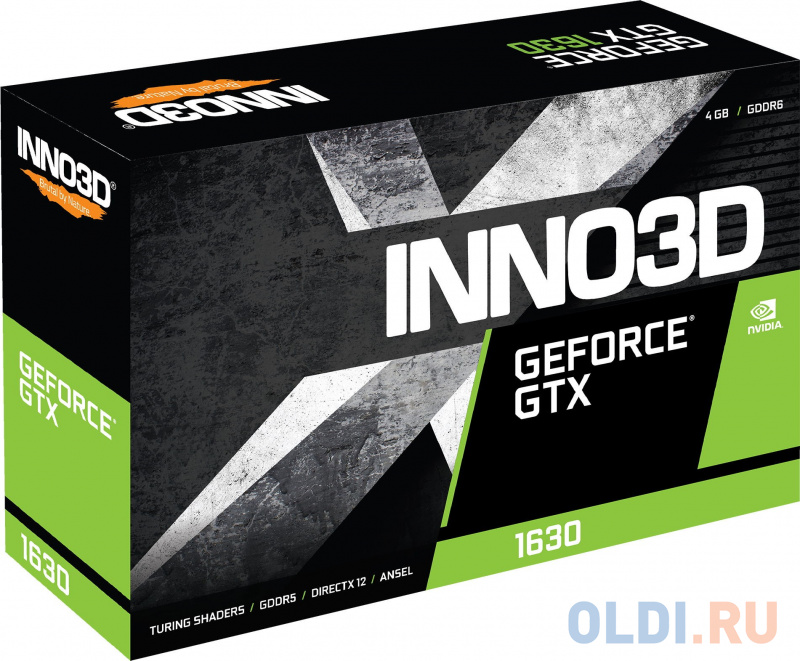 Видеокарта Inno3D GeForce GTX 1630 TWIN X2 OC 4096Mb фото