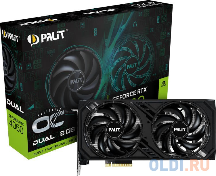 Видеокарта Palit nVidia GeForce RTX 4060 Dual OC 8192Mb фото