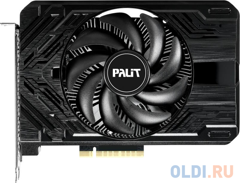 Видеокарта Palit nVidia GeForce RTX 4060 StormX 8192Mb видеокарта pcie16 quadro rtx4000 8gb 900 5g160 2550 000 nvidia