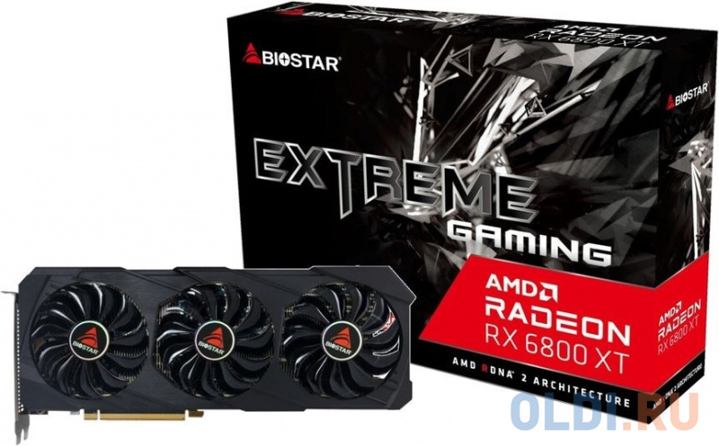 

Видеокарта BIOSTAR Radeon RX 6800 XT VA68T6TMP2 16384Mb