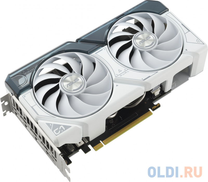 Видеокарта ASUS nVidia GeForce RTX 4060 Ti Dual White OC 8GB 8192Mb фото