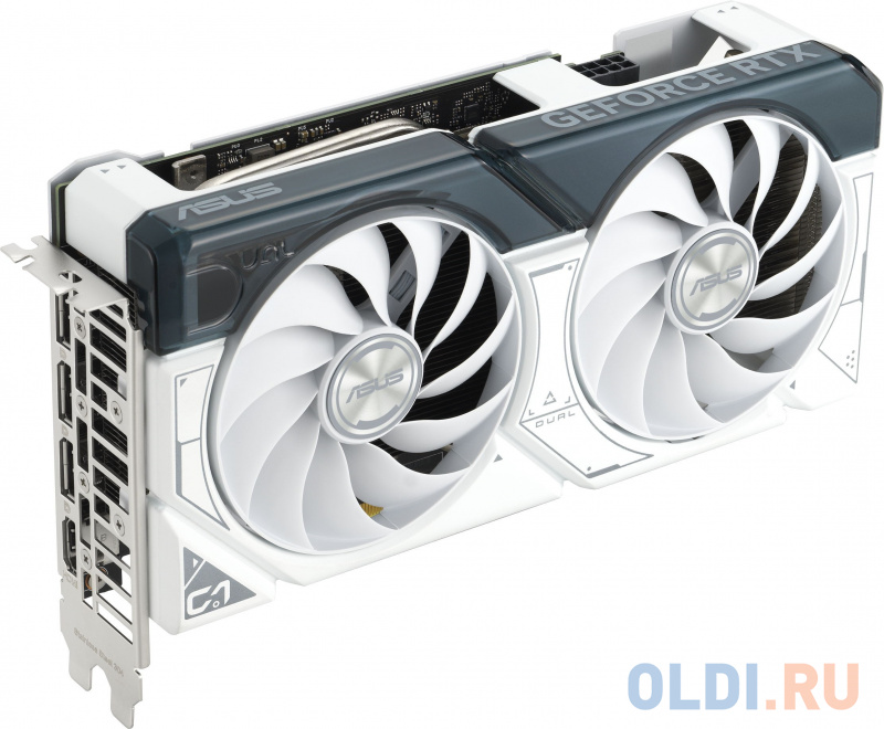Видеокарта ASUS nVidia GeForce RTX 4060 Ti Dual White OC 8GB 8192Mb фото