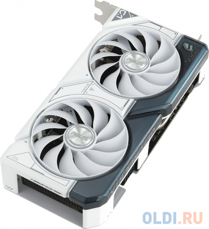Видеокарта ASUS nVidia GeForce RTX 4060 Ti Dual White OC 8GB 8192Mb фото