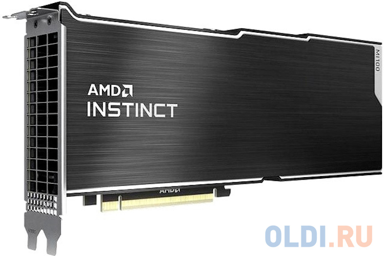 Видеокарта AMD Instinct MI100 32Gb (100-506116) OEM видеокарта amd instinct mi100 32gb 100 506116 oem