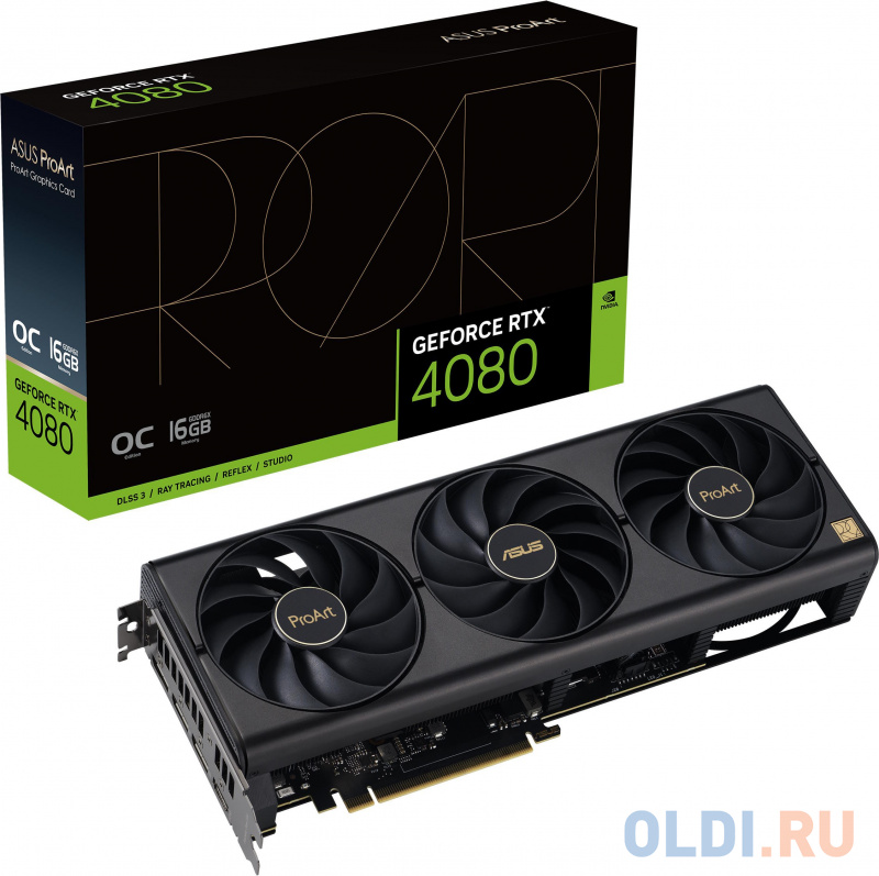 Видеокарта ASUS nVidia GeForce RTX 4080 ProArt OC 16384Mb фото
