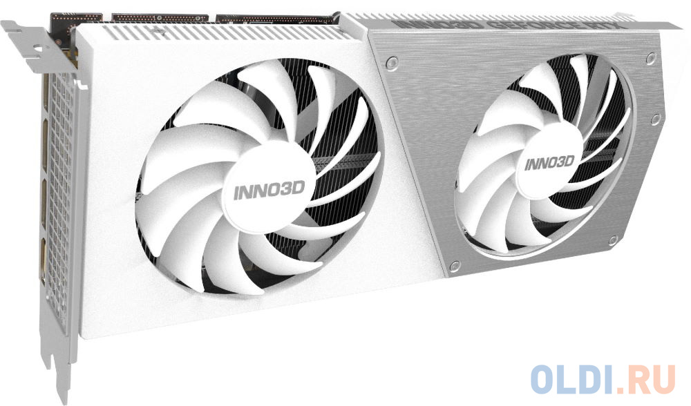 Видеокарта Inno3D nVidia GeForce RTX 4060 Ti Twin X2 OC WHITE 8192Mb
