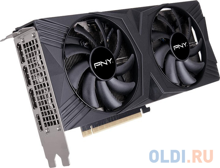 Видеокарта PNY nVidia GeForce RTX 4060 Ti Verto Dual 8192Mb фото